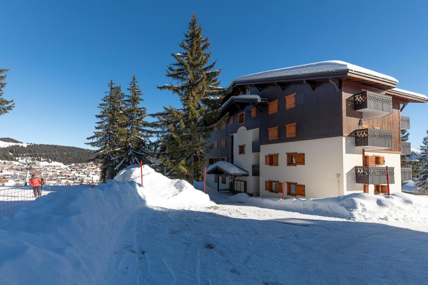 Residence La Foret Des Rennes - Les Saisies Villard-sur-Doron Eksteriør bilde